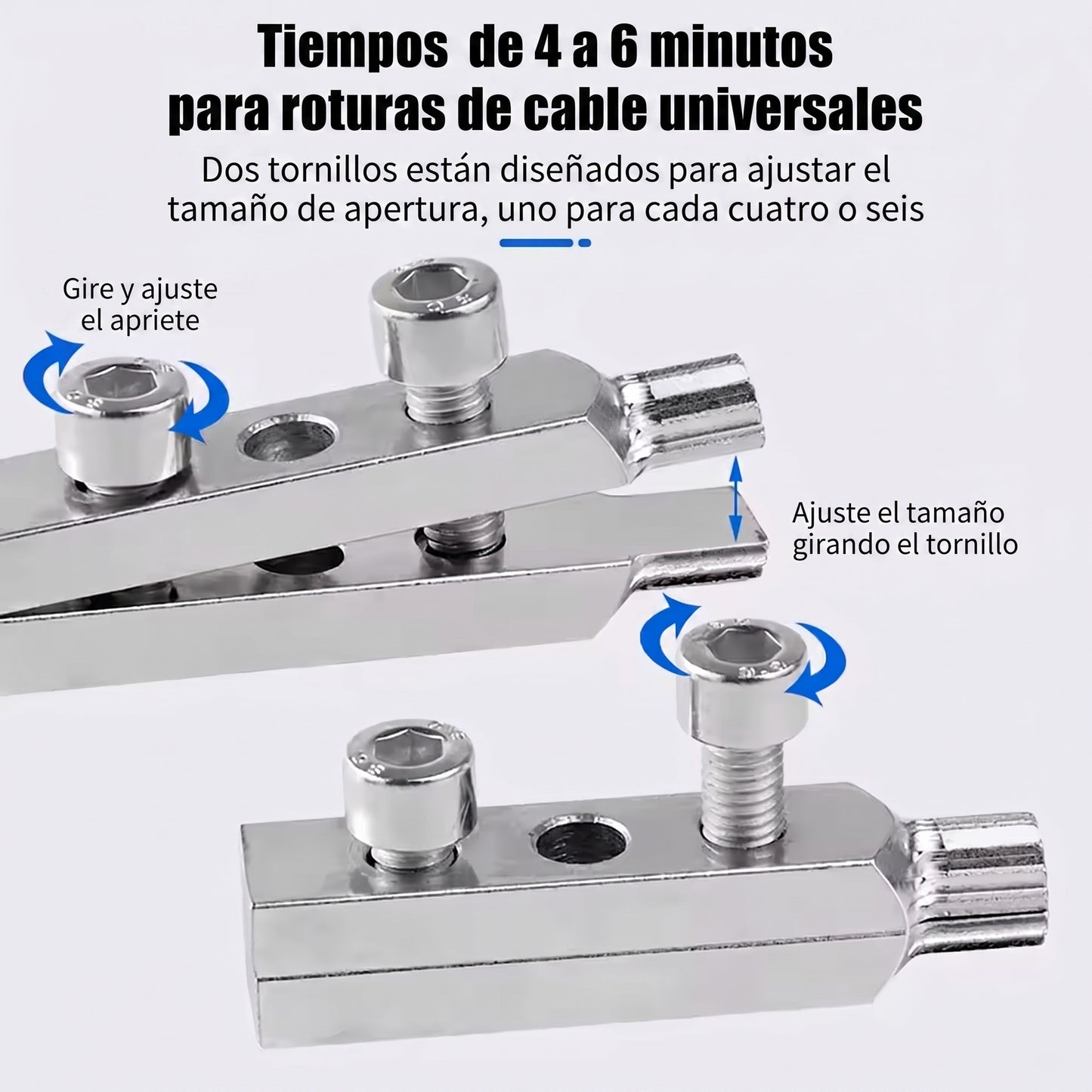 Herramienta de precisión ajustable para fontanería y ensamblaje mecánico