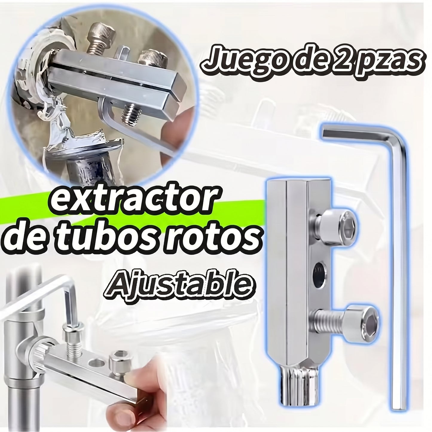 Herramienta de precisión ajustable para fontanería y ensamblaje mecánico