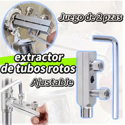 Herramienta de precisión ajustable para fontanería y ensamblaje mecánico
