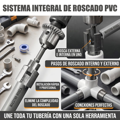 RESTAURACIÓN DE ROSCAS Y UNIÓN INTEGRAL DE TUBERÍAS
