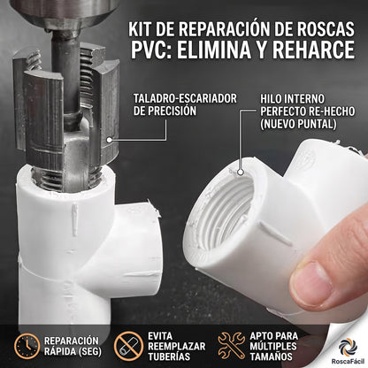 RESTAURACIÓN DE ROSCAS Y UNIÓN INTEGRAL DE TUBERÍAS