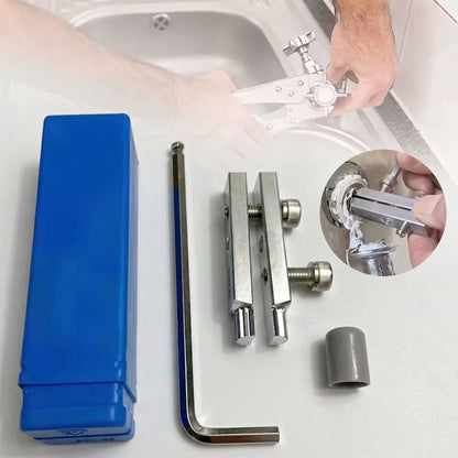 Herramienta de precisión ajustable para fontanería y ensamblaje mecánico