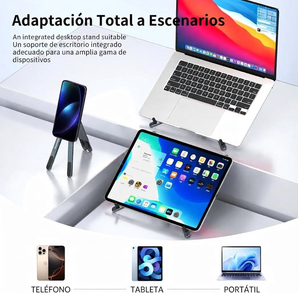 SOPORTE PLEGABLE 3 EN 1 PARA