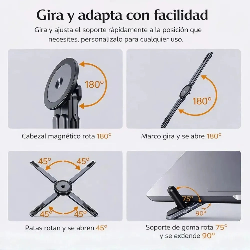 SOPORTE PLEGABLE 3 EN 1 PARA
